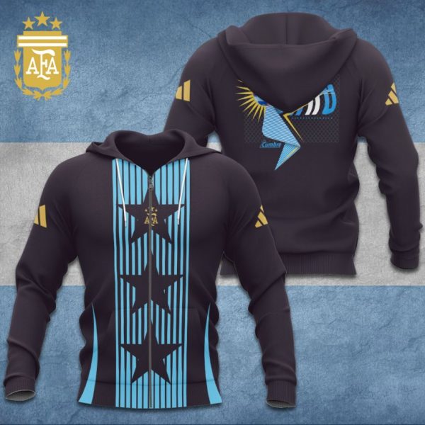 Luxury Argentina Football Hoodie