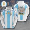 2024 Argentina Campeon Copa Football Team Hoodie