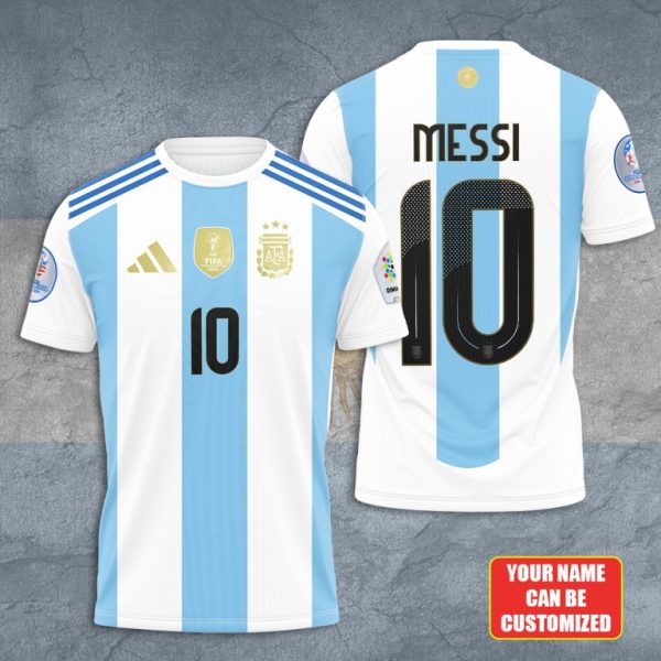 Personalized Messi Argentina National Football Team Hoodie