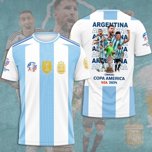 Argentina Messi Copa America USA 2024 Hoodie