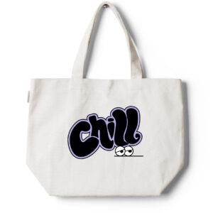 Canvas bag chill eyes